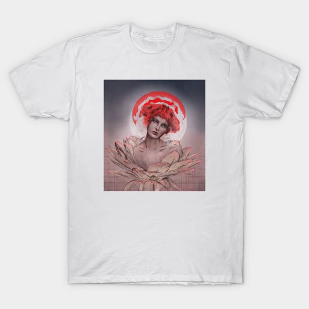 Angelic Face T-Shirt by GingeraleArthaus